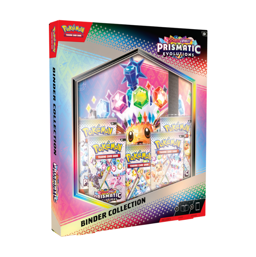 Pokémon Prismatic Evolutions Binder Collection